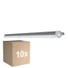 Fordelspakke 10x Ledvance LED Vandtæt Lysrender Fugttæt Kompakt 44W 5400lm - 840 Kold Hvid | 120cm 