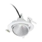 Philips LED Spot Greenspace Accent Elbow Aluminium Hvid 31W 3900lm 36D - 930 Varm Hvid | 163mm - IP20 - Bedste Farvegengivelse - Dali Dæmpbar