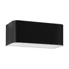 Eglo Vægbelysning Sania 4 Aluminium Sort Hvid 10W 1300lm - 830 Varm Hvid | IP20 