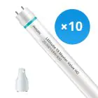 Fordelspakke 10x Philips LED Lysrør T8 MASTER Value (EM/Mains) High Output 20.5W 2900lm - 830 varm hvid | 150cm - erstatter 58W
