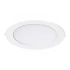 Noxion LED Downlight Slim V2.0 24W 2400lm 120D - 830 Varm Hvid | 225mm - Udsnit 200mm - IP44 